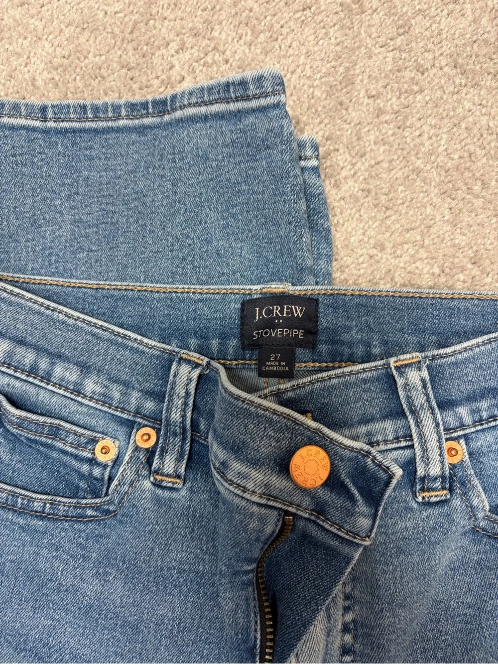 Bundles of 2: J.Crew Straight-Leg Jeans and For All 7 Mankind Set in Small sizes